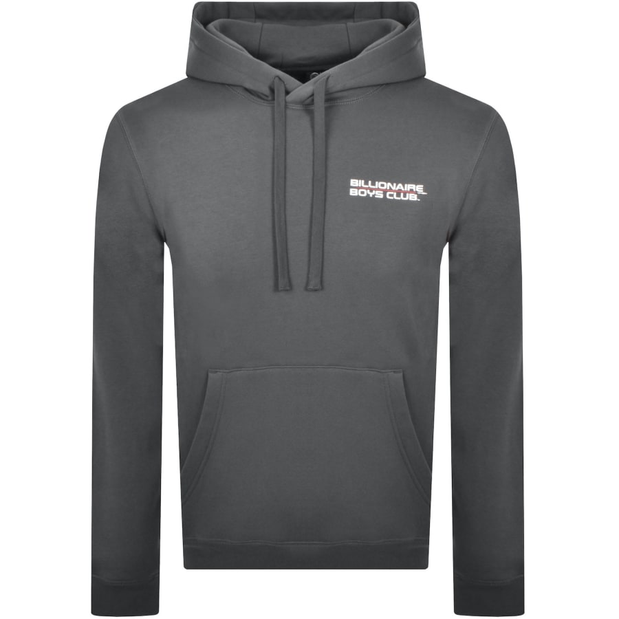 Billionaire Boys Club Rocket Logo Hoodie Grey | Mainline Billionaire Boys Club Rocket Logo Hoodie Grey | Mainline